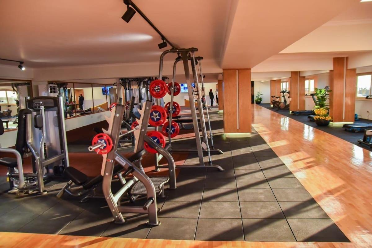 אלכסנדריה Fleet Club Mahrousa מראה חיצוני תמונה The gym at the hotel